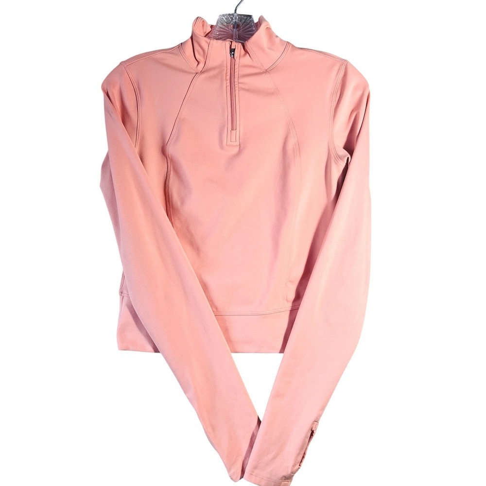 Yogalicious Cute Women's Lux Crosstrain Everyday Half Zip Peach  Size XS Jacket